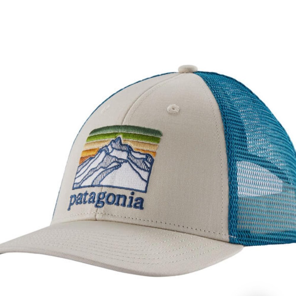 NWOT Patagonia Line Logo Ridge LoPro Trucker Hat